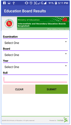 Android Apps For Checking JSC Examination Result 2024