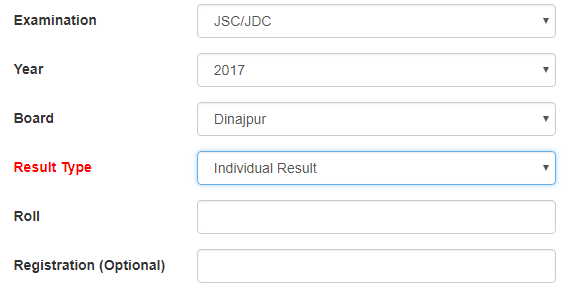 How Check Dinajpur Board JSC and JDC Result 2022 Online