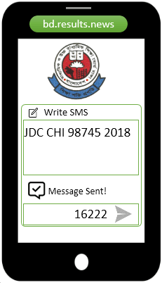 How to check Chittagong Board JDC Exam Result 2023 Via SMS?