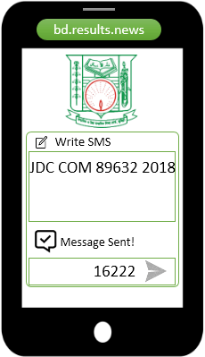 How to check Comilla Board JDC Result 2023 Via SMS