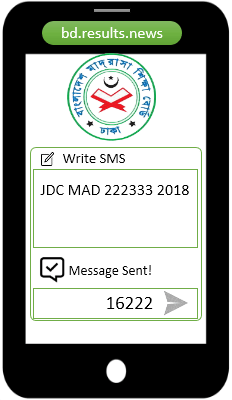 SMS Codes For Madrasah JDC Exam Result 2024