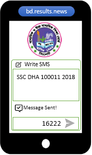 Dhaka SSC Result 2023 Via SMS