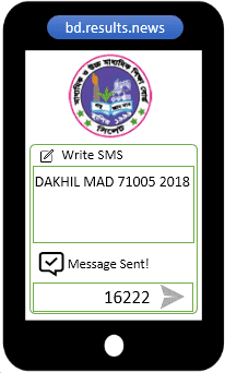 BMEB Dakhil Result 2022 Via SMS