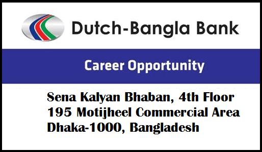 DBBL Jobs in Bangladesh