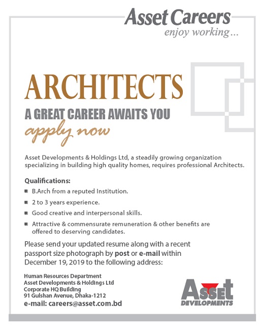 Asset BD Architects Job Circular