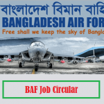 Bangladesh Air Force Officer Cadet Jobs