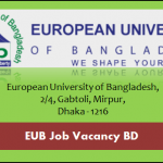EUB Jobs in BD